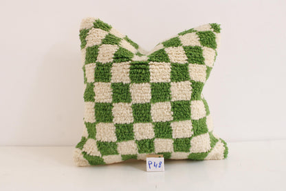 Vintage Moroccan Pillows 100% Wool , Absolutely Gorgeous Pillow Floor Pillow Moroccan Berber Home Design Handmade Kilim Berber P48