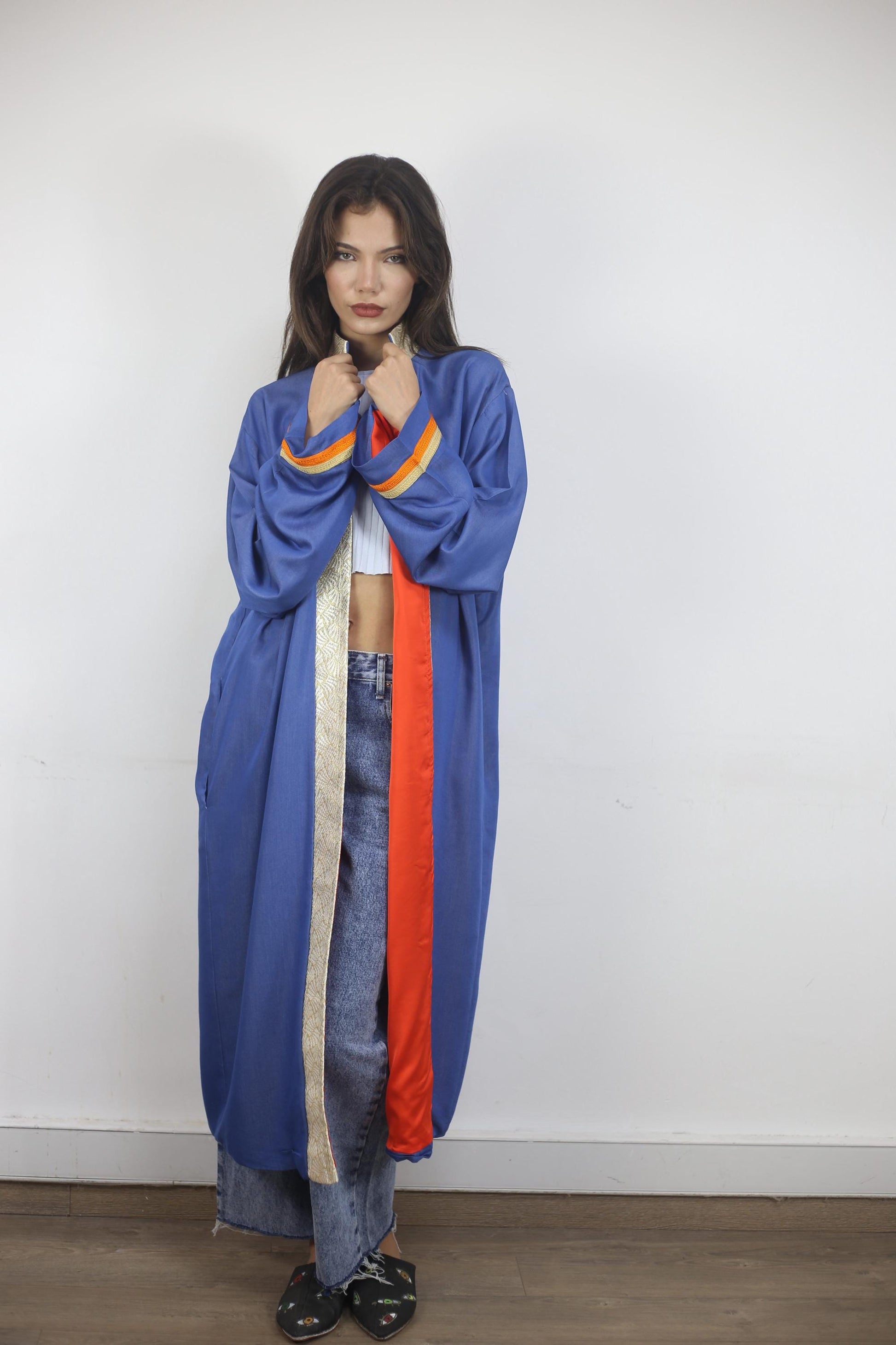 Daisy Blue Kimono
