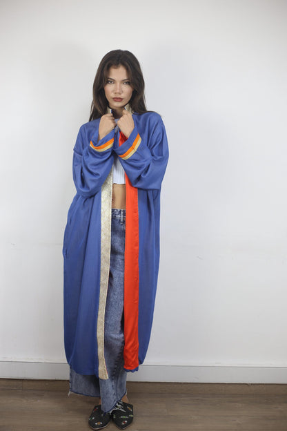 Daisy Blue Kimono