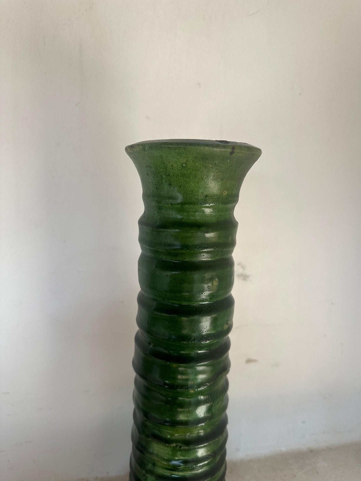 Green Tamegroute Candle Holder