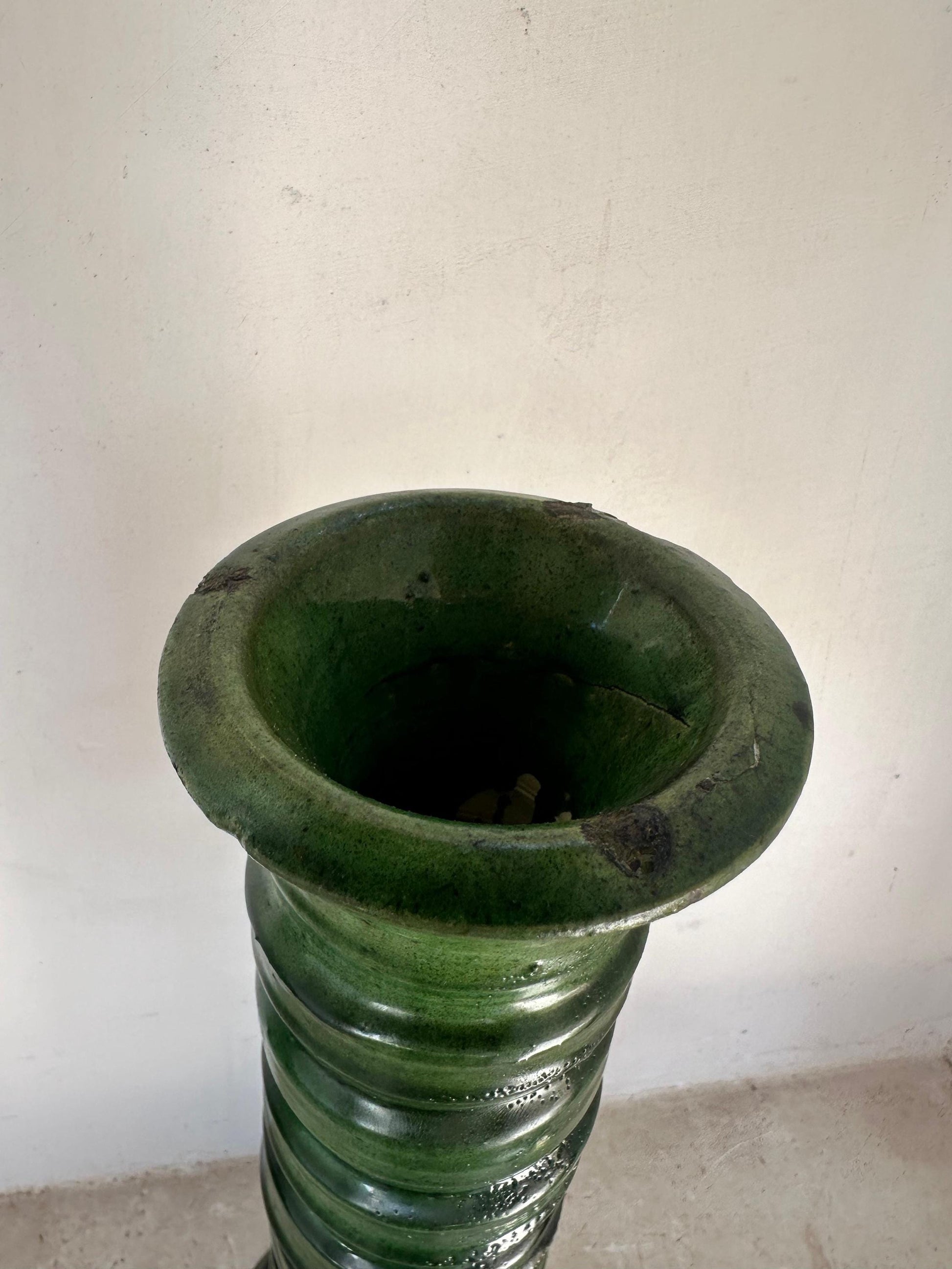 Green Tamegroute Candle Holder