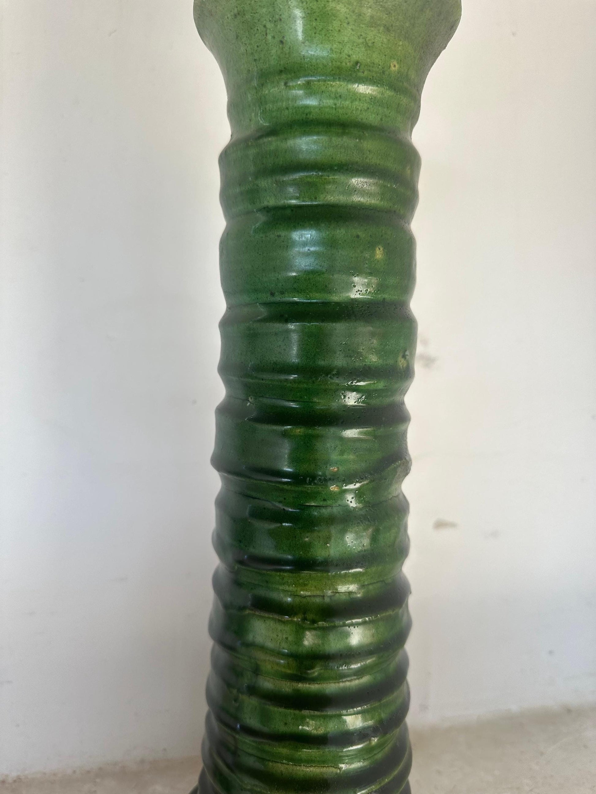 Green Tamegroute Candle Holder