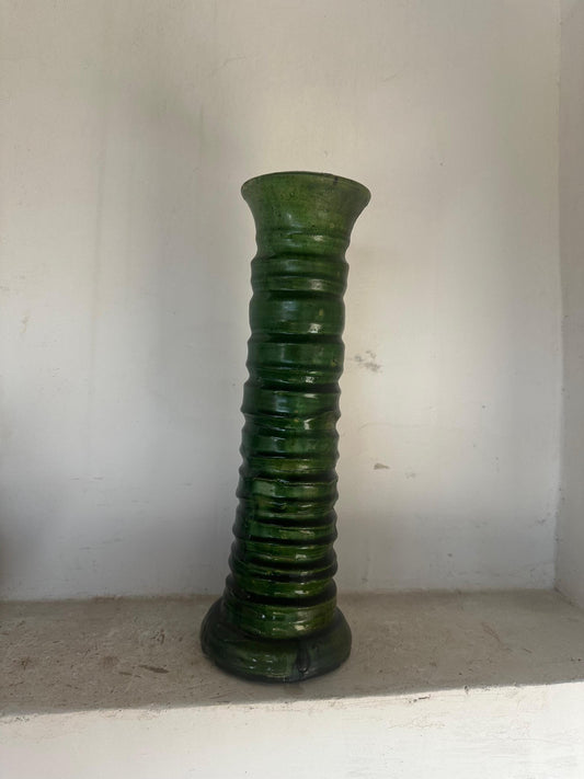 Green Tamegroute Candle Holder