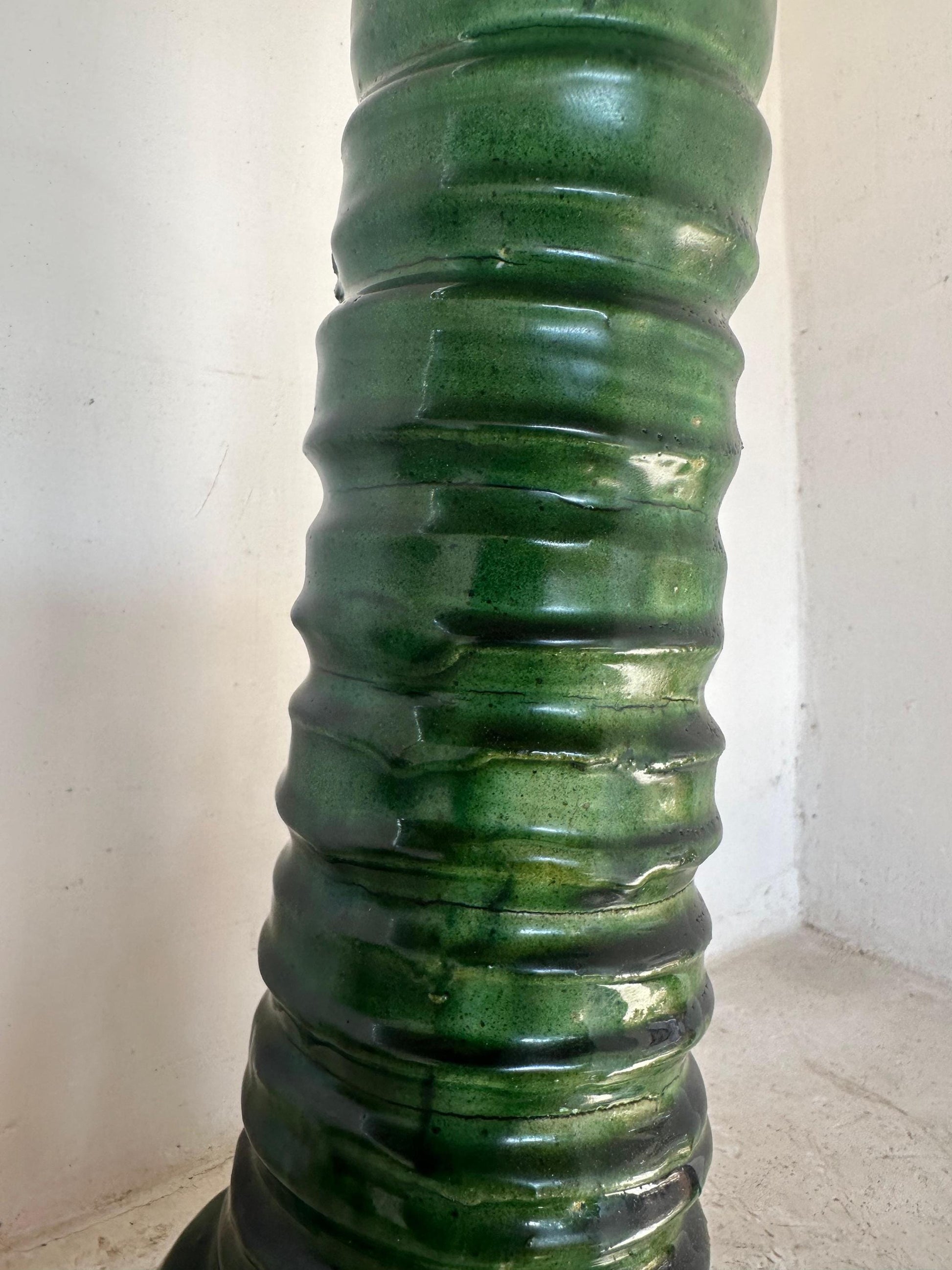 Green Tamegroute Candle Holder