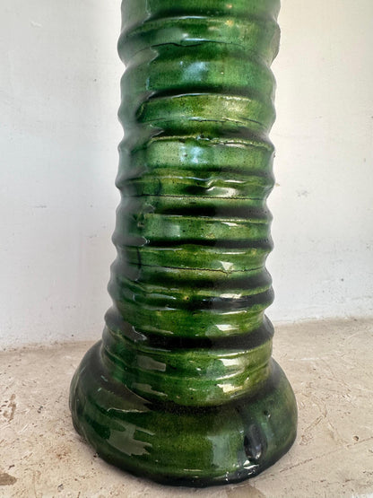 Green Tamegroute Candle Holder