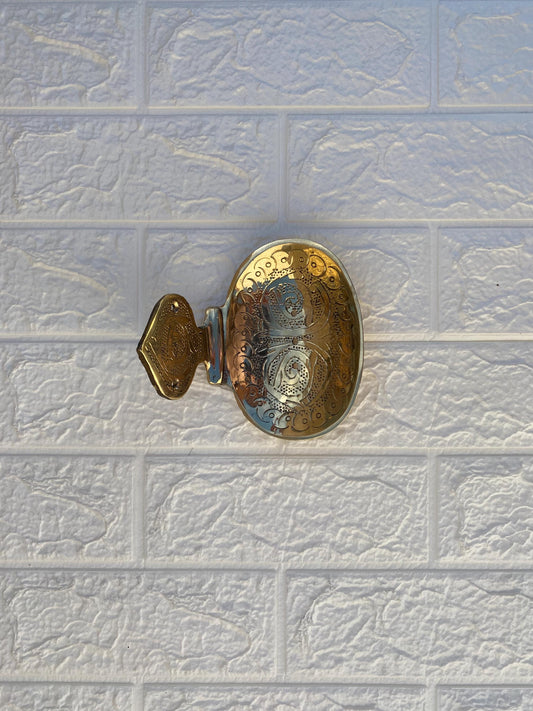 Brass Soap Dish - Handmade Brass Soap Holder - Wall Mounted Bathroom Decor