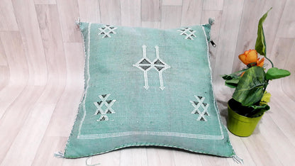 Cactus Silk Pillow Cover, Moroccan Sabra Cushion Cover , Boho Cushion, Sabra Cactus Silk Cushion,Home Decor