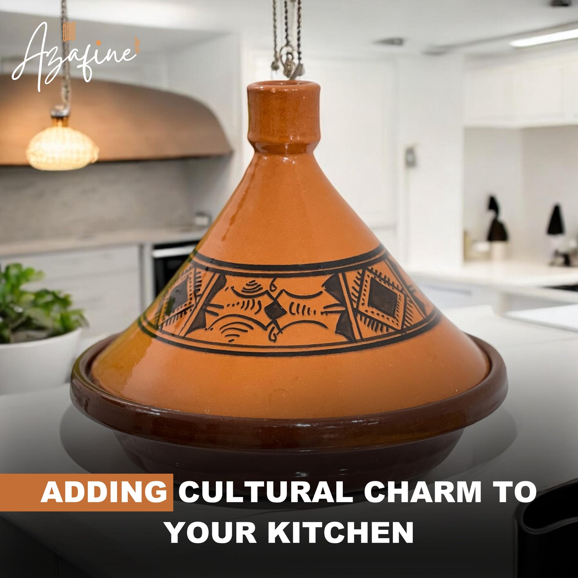 Moroccan Ceramic Tagine Pot, Cooking & Serving Tagine, Hand-Painted Tagine, Lead-Free Cookware, Non-Stick, Handmade Ceramic Pot