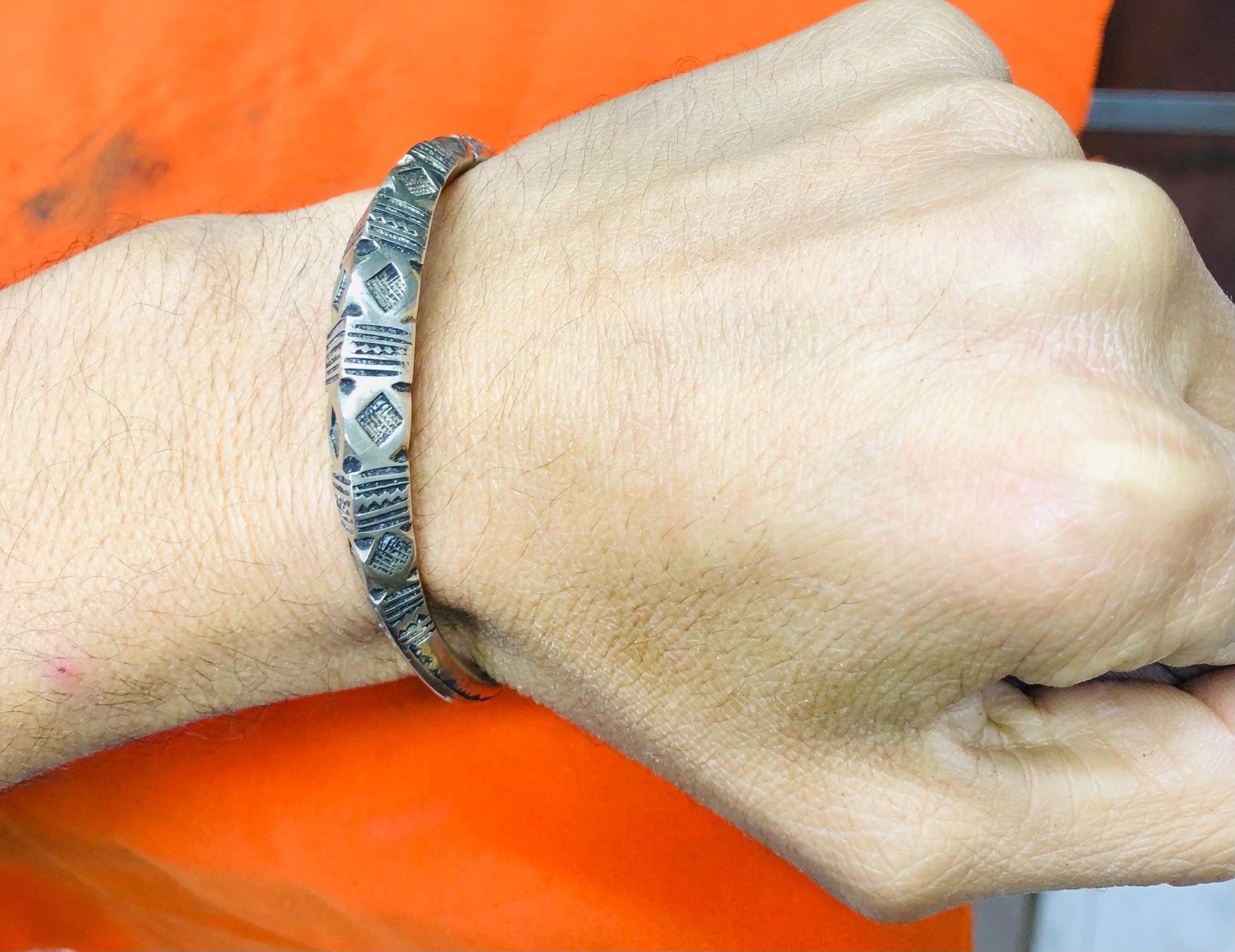 Handmade Tuareg Bracelet. Berber Tuareg Bracelet. Traditional Work Jewelry. Rare Ethnic Bracelet Bracelet