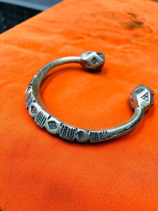 Handmade Tuareg Bracelet. Berber Tuareg Bracelet. Traditional Work Jewelry. Rare Ethnic Bracelet Bracelet