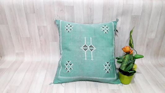 Cactus Silk Pillow Cover, Moroccan Sabra Cushion Cover , Boho Cushion, Sabra Cactus Silk Cushion,Home Decor