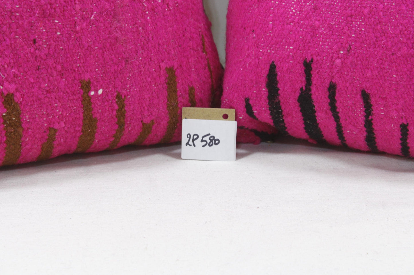 Set of 2 Vintage Moroccan Pillows 100% Wool , Absolutely Gorgeous Pillow Floor Pillow Moroccan Berber Home Design Handmade Kilim Berber