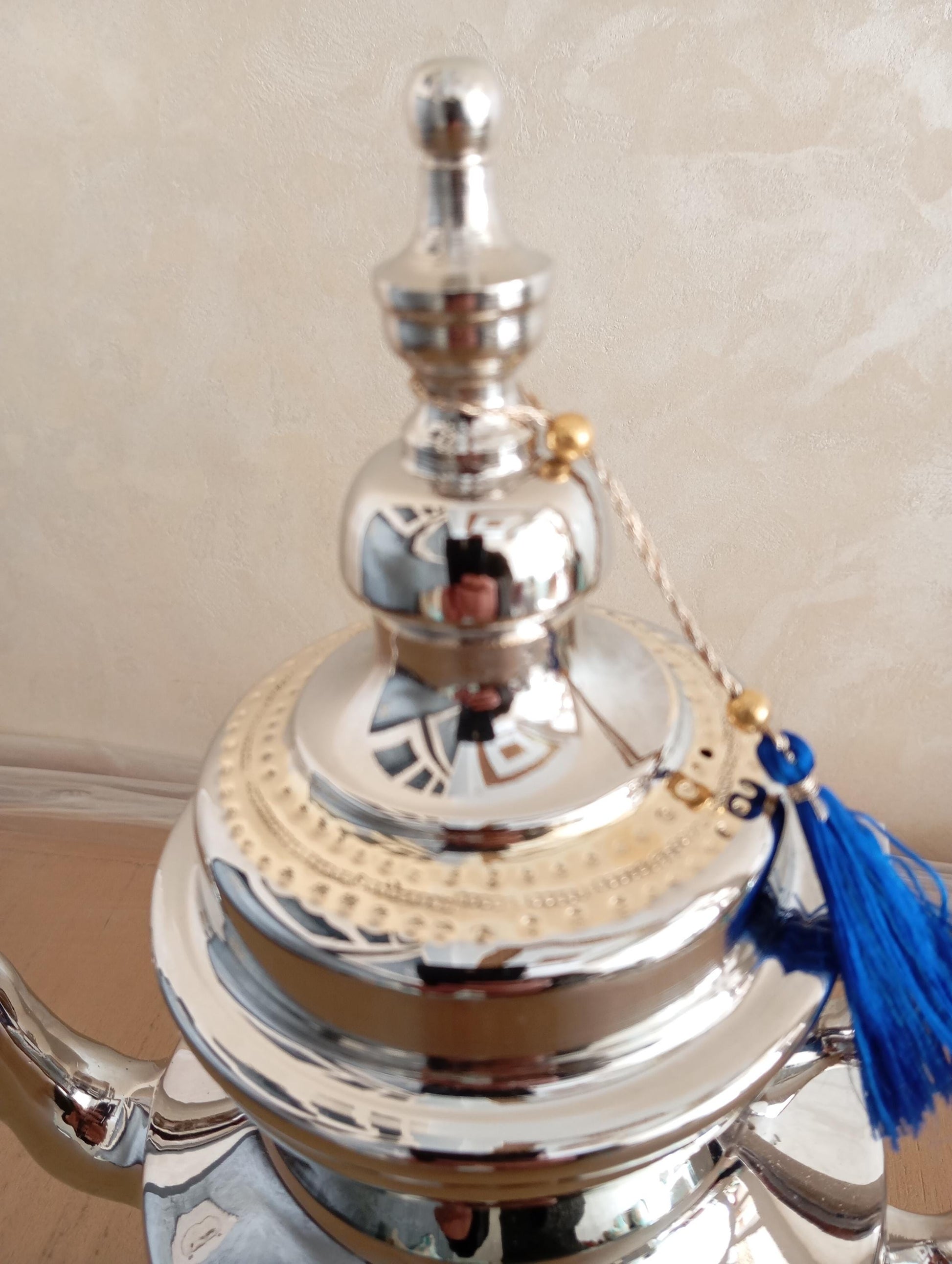 Moroccan Tea Pot Handmade Brass Tea Kattle, Moroccan Brass Teapot Perfect for Brewing Mini Tea, Traditional Teapot, Gift, Decorative Tea Set