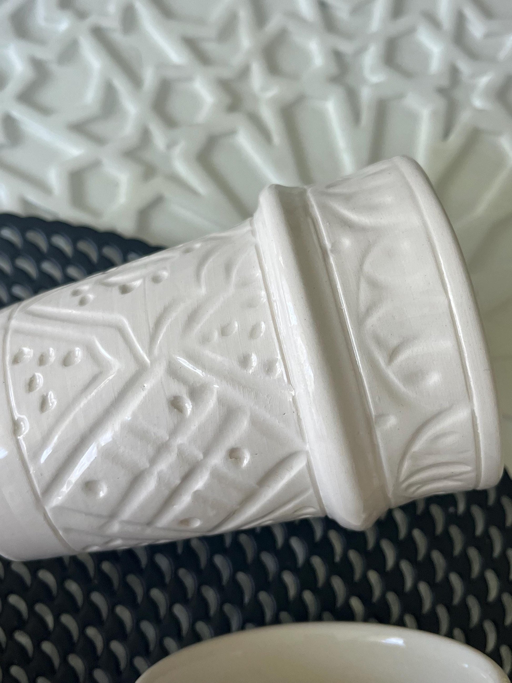 Moroccan Beldi Mug, Handmade, Boho Ceramic Tea Mug from Morocco