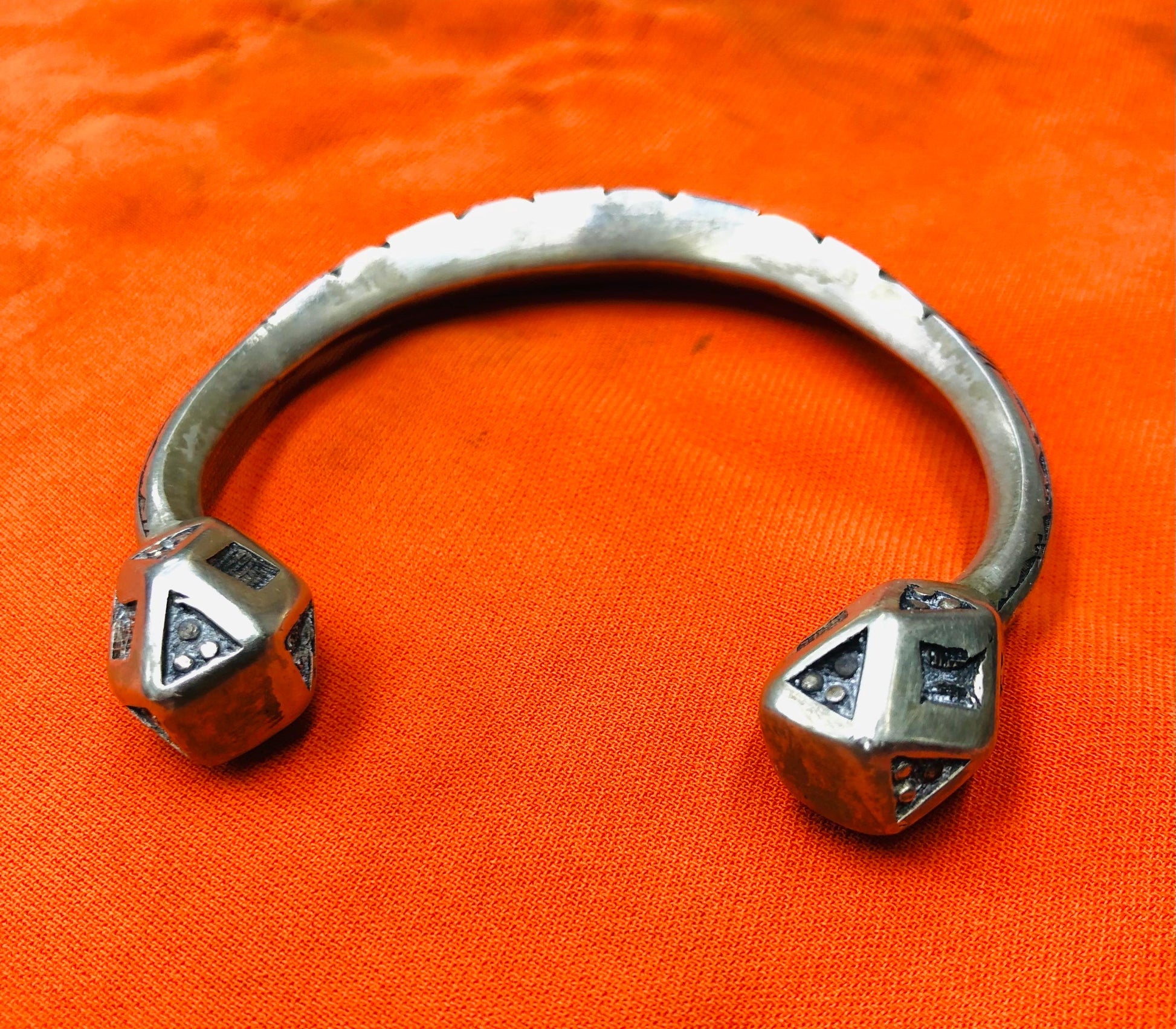 Handmade Tuareg Bracelet. Berber Tuareg Bracelet. Traditional Work Jewelry. Rare Ethnic Bracelet Bracelet