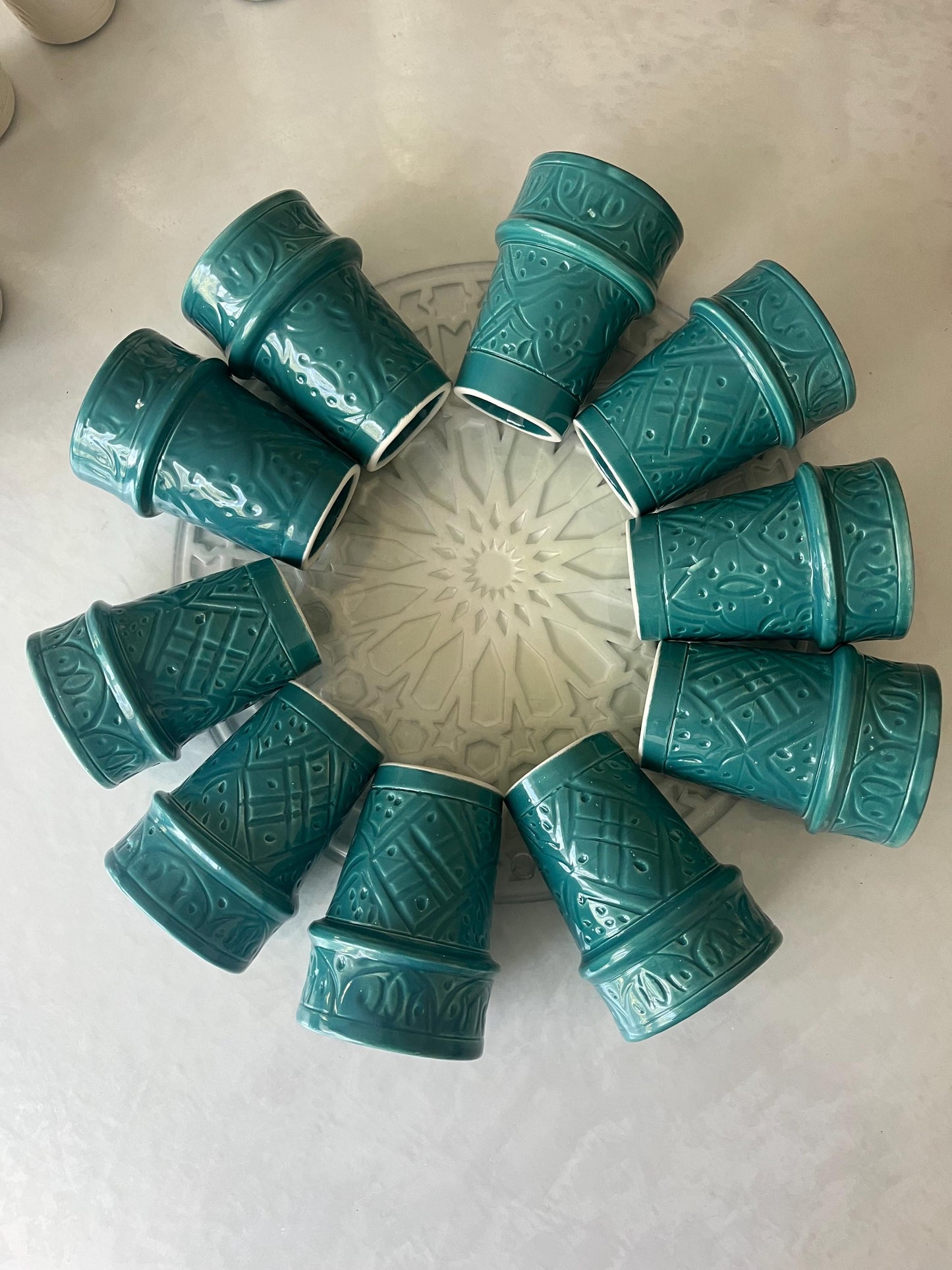 Moroccan Beldi Mug, Handmade, Boho Ceramic Tea Mug from Morocco