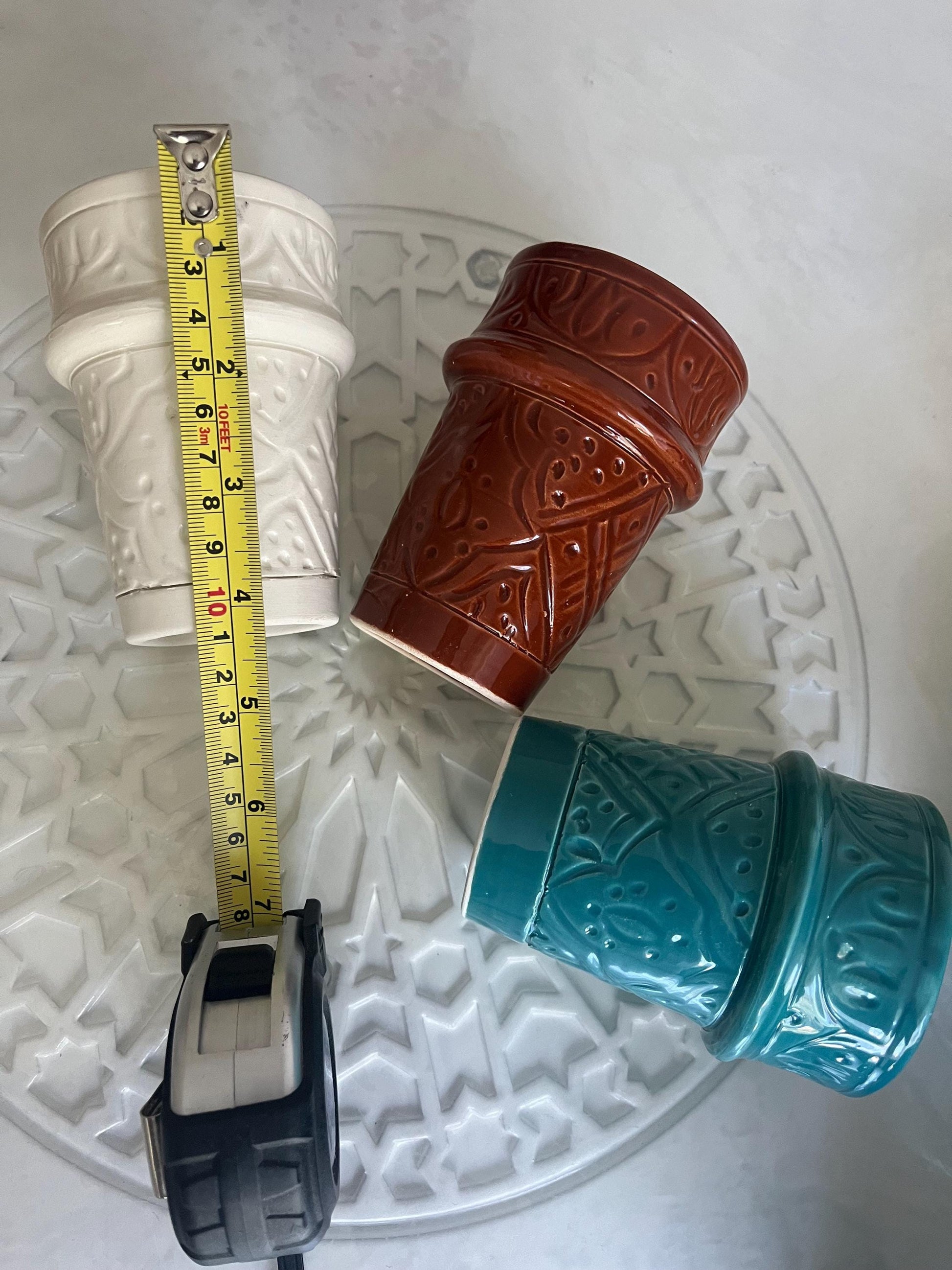 Moroccan Beldi Mug, Handmade, Boho Ceramic Tea Mug from Morocco