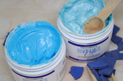 Nila Ritual Box Organic Cream and Scrub for Bright and Hydrated Skin Based on Natural Products, Produced in Morocco