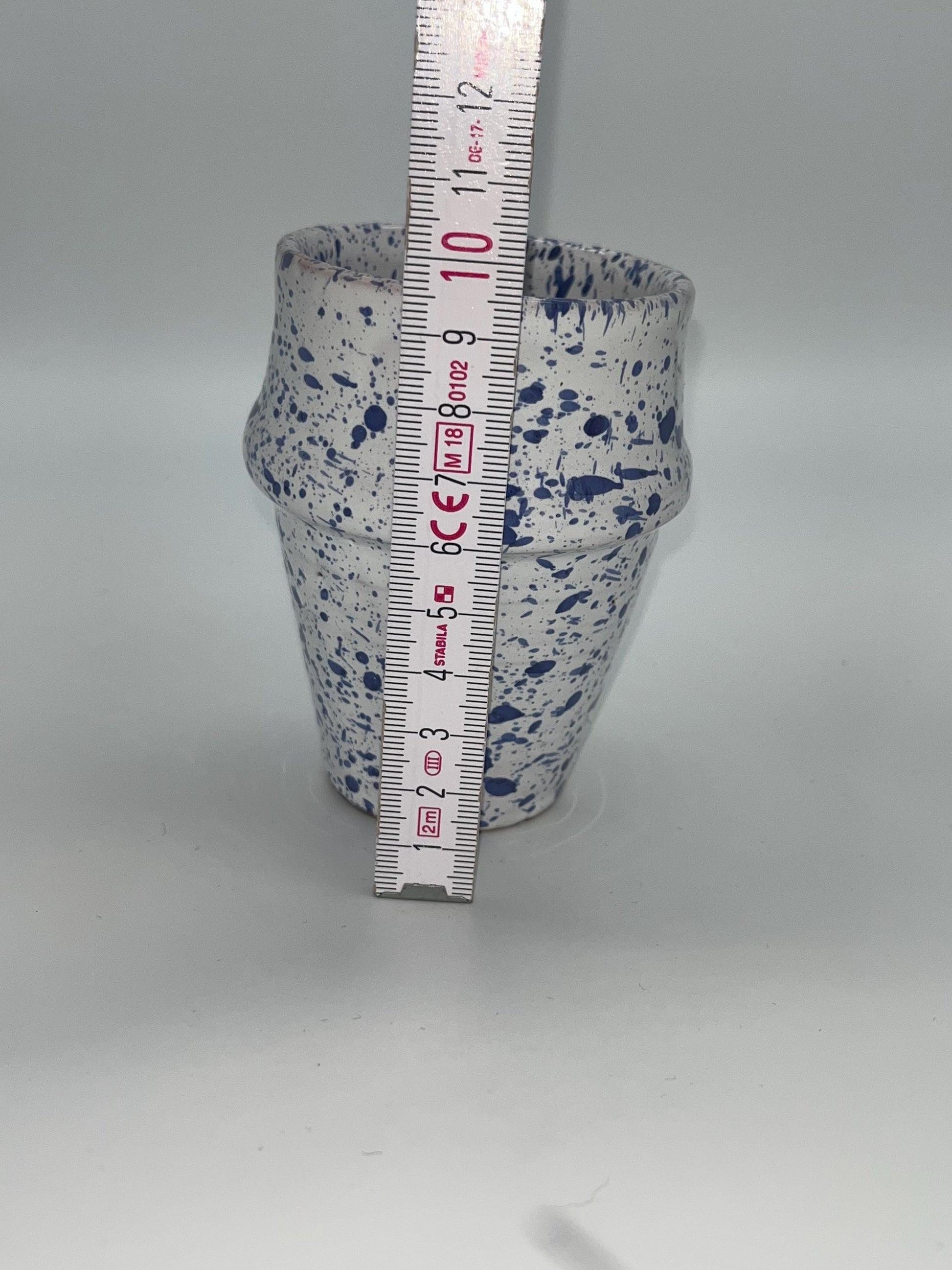 Moroccan Beldi Mug, Handmade, Boho Ceramic Tea Mug from Morocco