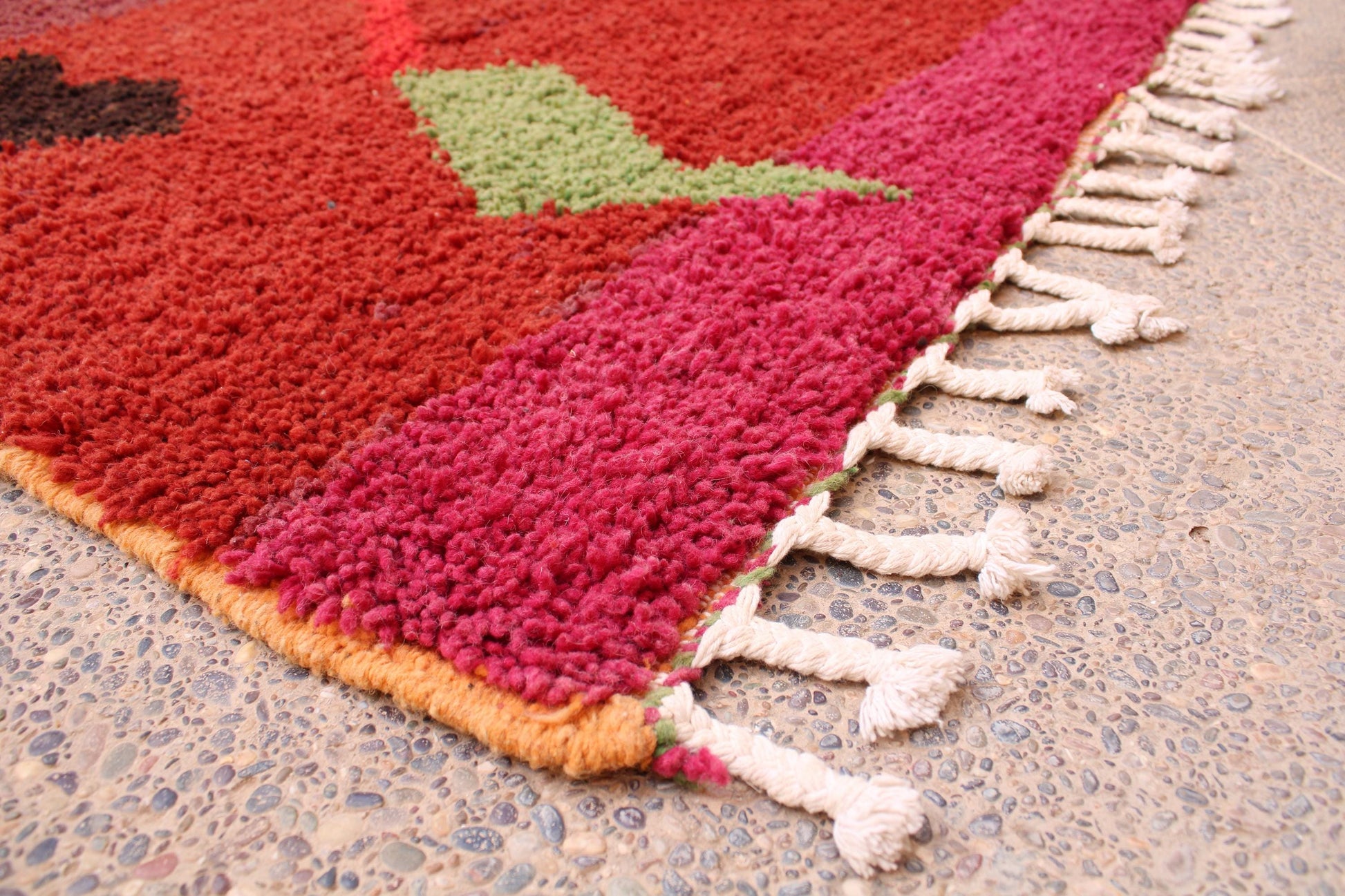 Red Moroccan Rug, Red Wool Carpet, Beni Ourain Teppich, Berber Rug Morocco, Red Area Rugs, Natural Fiber Rugs, Rugs and Carpet, Red Boho Rug