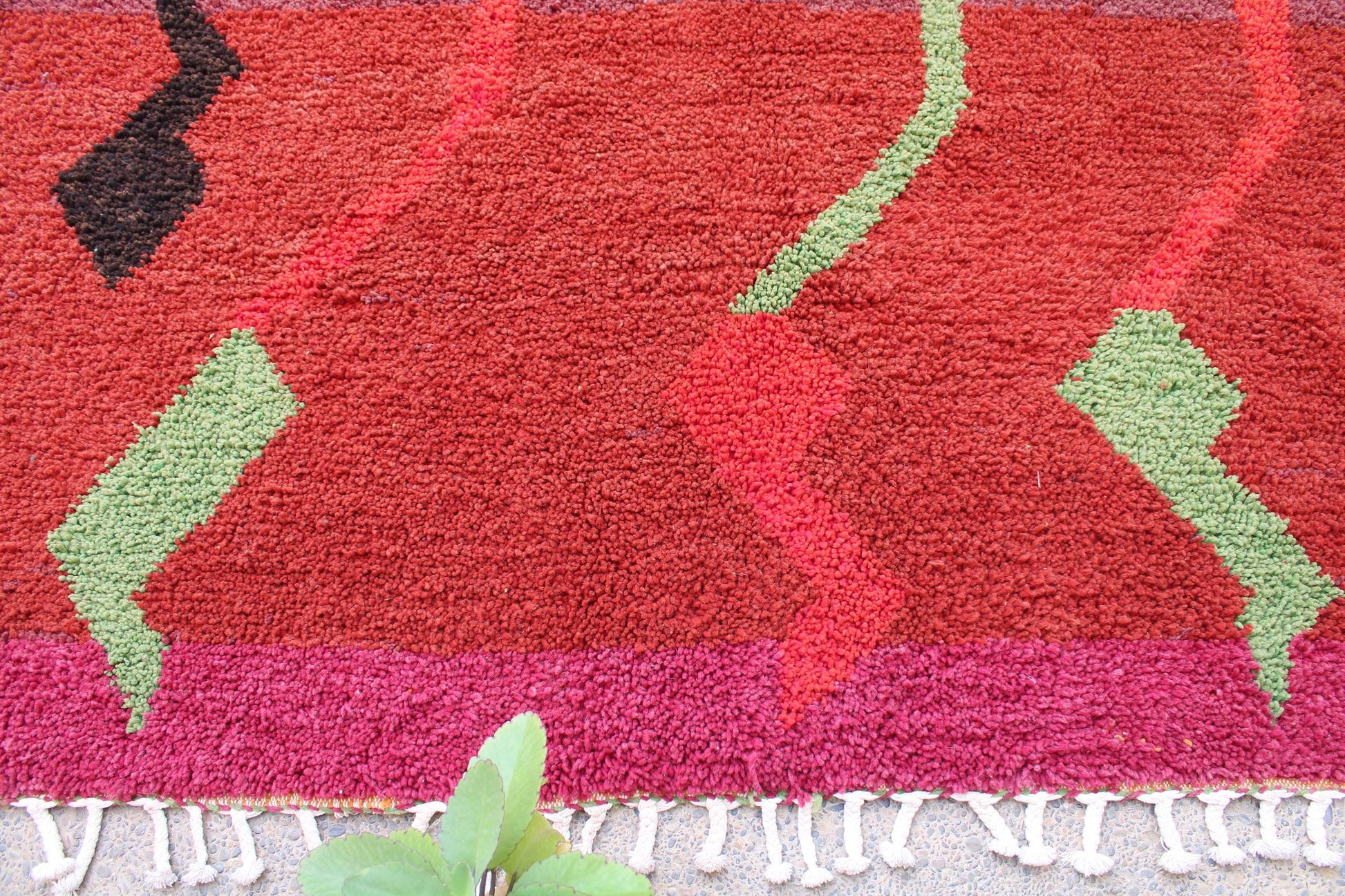 Red Moroccan Rug, Red Wool Carpet, Beni Ourain Teppich, Berber Rug Morocco, Red Area Rugs, Natural Fiber Rugs, Rugs and Carpet, Red Boho Rug