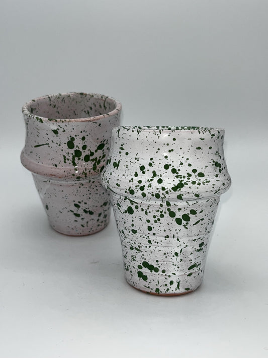 Moroccan Beldi Mug, Handmade, Boho Ceramic Tea Mug from Morocco
