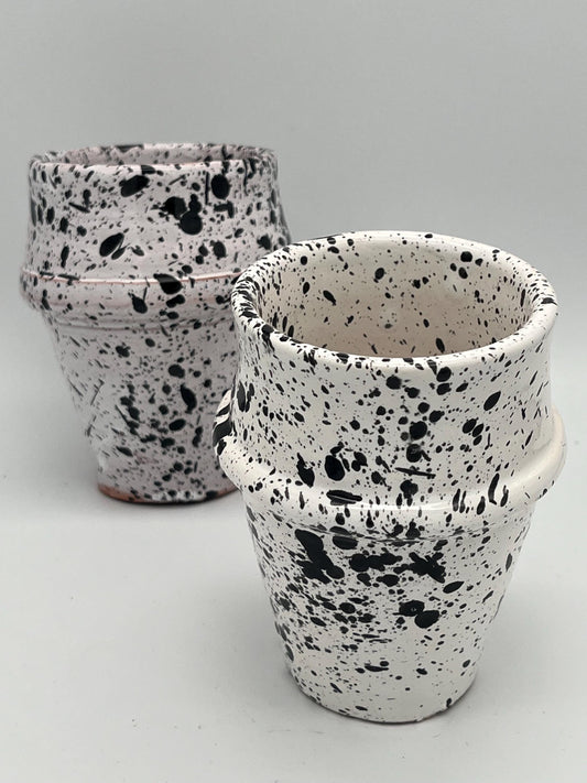 Moroccan Beldi Mug, Handmade, Boho Ceramic Tea Mug from Morocco
