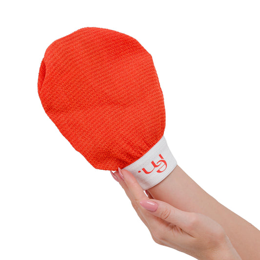 Premium Moroccan Kessa Exfoliating Glove – Traditional Hammam Mitt for Dead Skin Removal – Spa-Grade Body Scrubber for Smooth, Glowing Skin