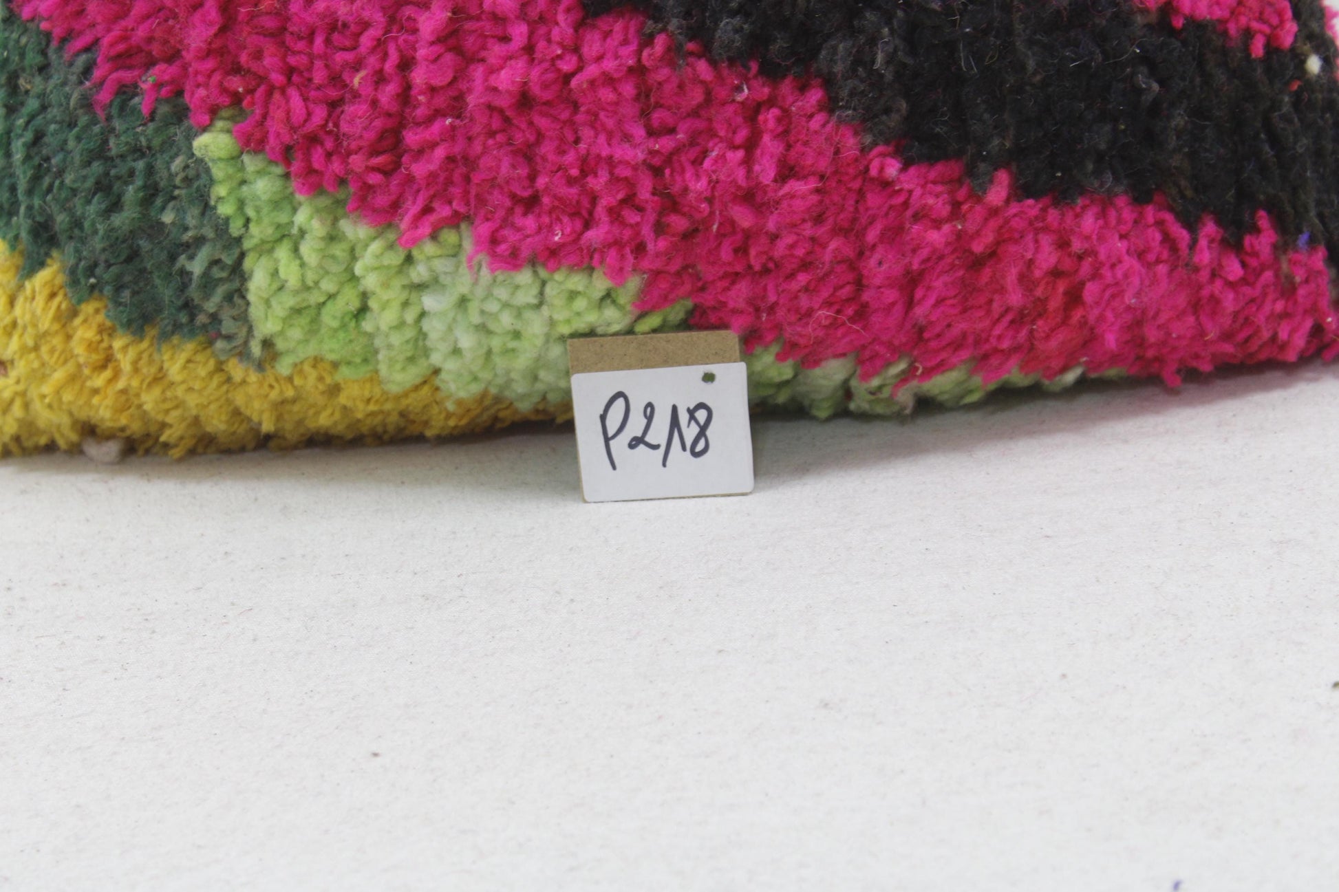 Vintage Moroccan Pillows 100% Wool ,Absolutely Gorgeous Pillow Floor Pillow Moroccan Berber Home Design Handmade Kilim Berber P218