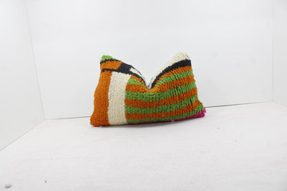 Vintage Moroccan Pillows 100% Wool ,Absolutely Gorgeous Pillow Floor Pillow Moroccan Berber Home Design Handmade Kilim Berber P213