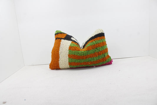 Vintage Moroccan Pillows 100% Wool ,Absolutely Gorgeous Pillow Floor Pillow Moroccan Berber Home Design Handmade Kilim Berber P213