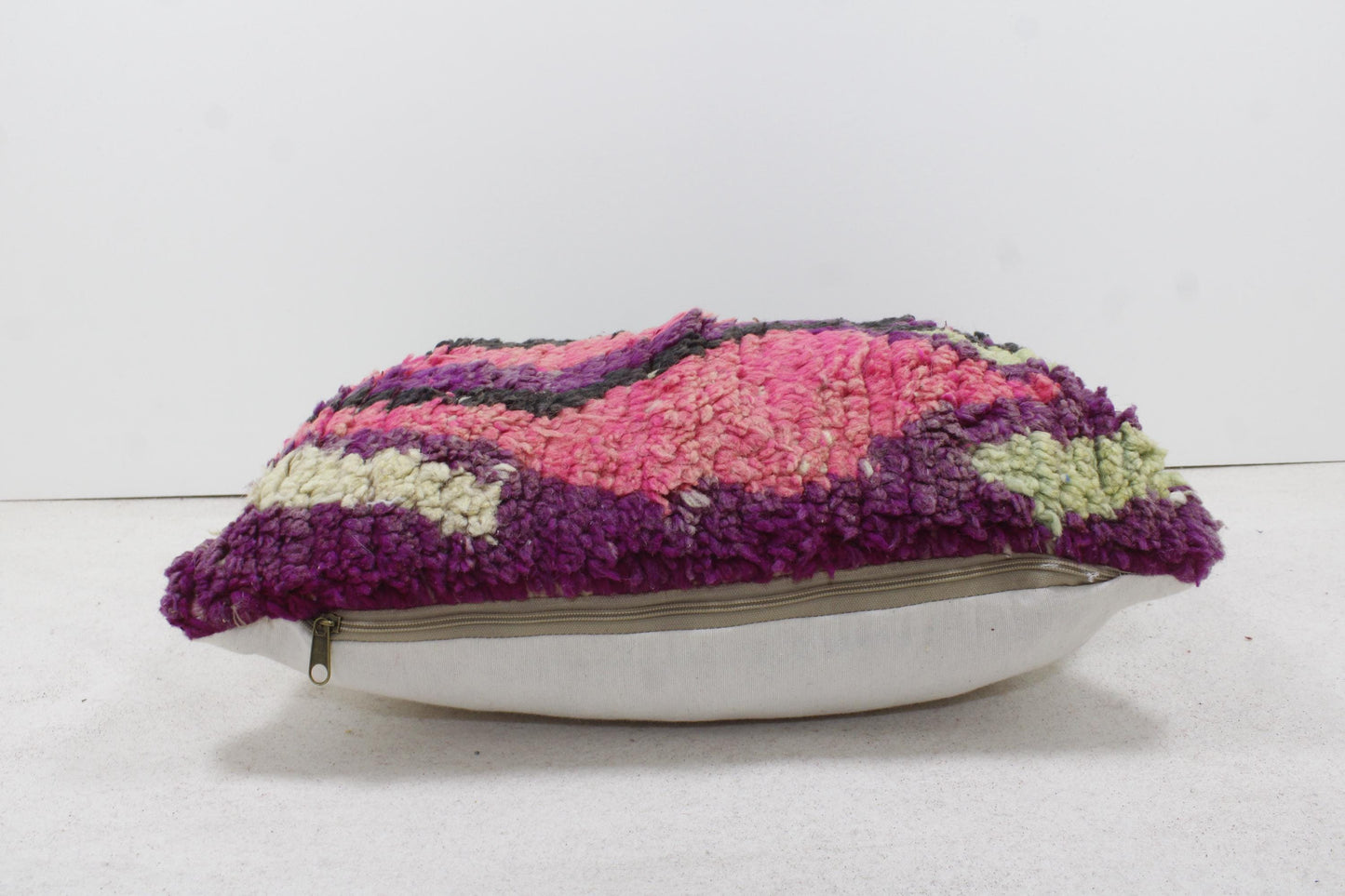 Vintage Moroccan Pillows 100% Wool ,Absolutely Gorgeous Pillow Floor Pillow Moroccan Berber Home Design Handmade Kilim Berber P196