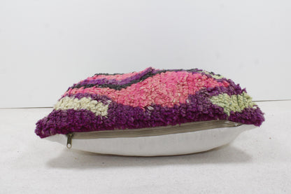 Vintage Moroccan Pillows 100% Wool ,Absolutely Gorgeous Pillow Floor Pillow Moroccan Berber Home Design Handmade Kilim Berber P196