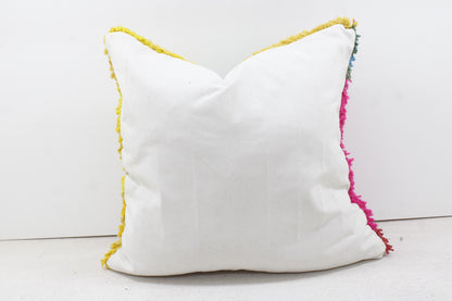 Vintage Moroccan Pillows 100% Wool ,Absolutely Gorgeous Pillow Floor Pillow Moroccan Berber Home Design Handmade Kilim Berber P195