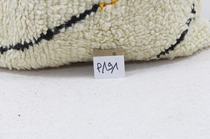 Vintage Moroccan Pillows 100% Wool ,Absolutely Gorgeous Pillow Floor Pillow Moroccan Berber Home Design Handmade Kilim Berber P191