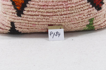 Vintage Moroccan Pillows 100% Wool ,Absolutely Gorgeous Pillow Floor Pillow Moroccan Berber Home Design Handmade Kilim Berber P184