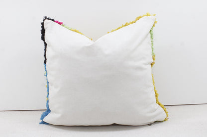 Vintage Moroccan Pillows 100% Wool ,Absolutely Gorgeous Pillow Floor Pillow Moroccan Berber Home Design Handmade Kilim Berber P175