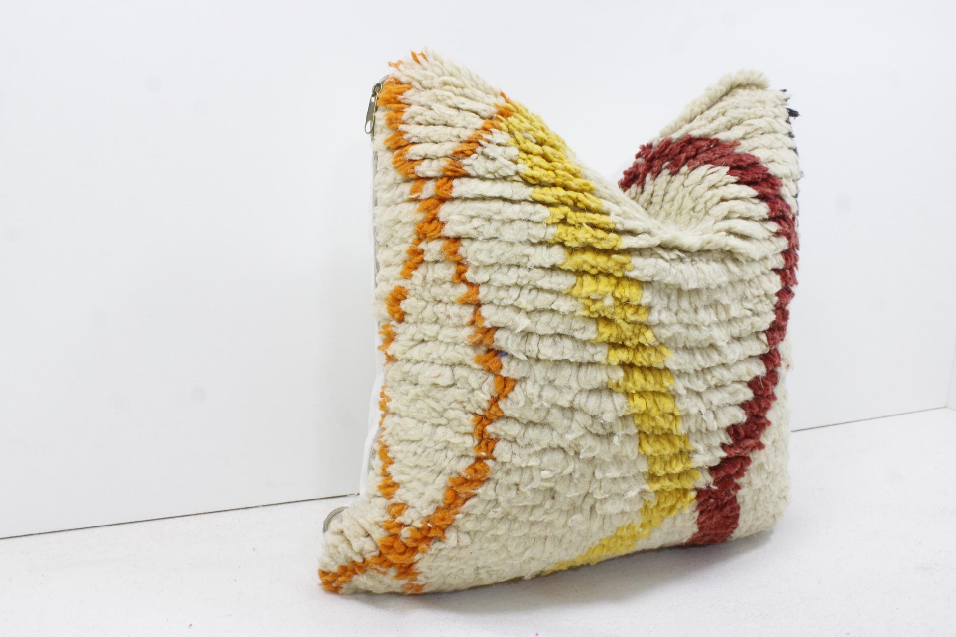 Vintage Moroccan Pillows 100% Wool ,Absolutely Gorgeous Pillow Floor Pillow Moroccan Berber Home Design Handmade Kilim Berber