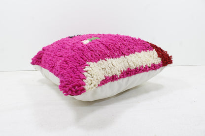 Vintage Moroccan Pillows 100% Wool ,Absolutely Gorgeous Pillow Floor Pillow Moroccan Berber Home Design Handmade Kilim Berber