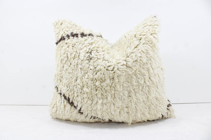 Vintage Moroccan Pillows 100% Wool ,Absolutely Gorgeous Pillow Floor Pillow Moroccan Berber Home Design Handmade Kilim Berber