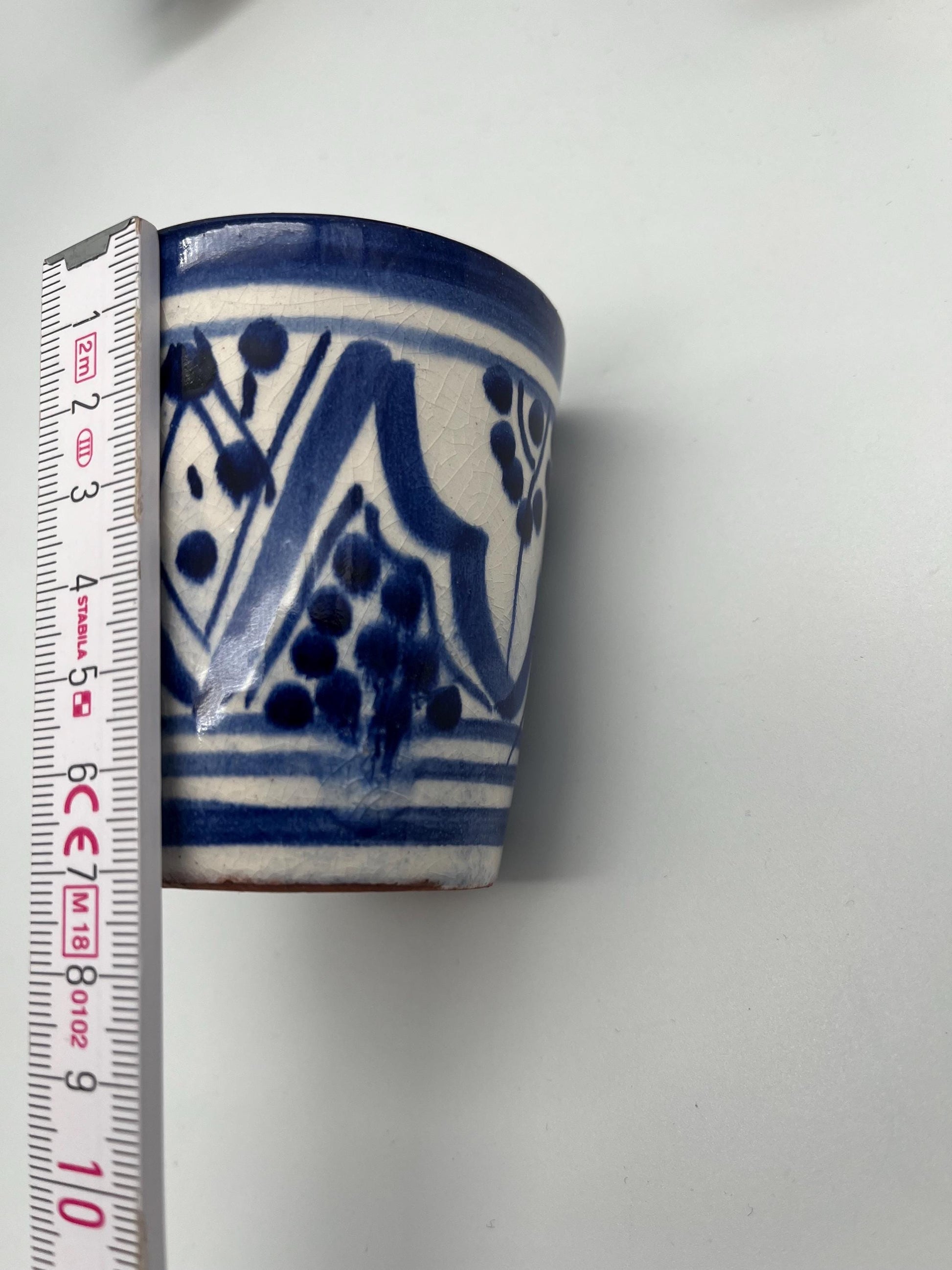 Red Clay Cups - Traditional Moroccan Handicrafts - Perfect for Tea and Coffee - Beldi Mugs_Cups_Moroccan
