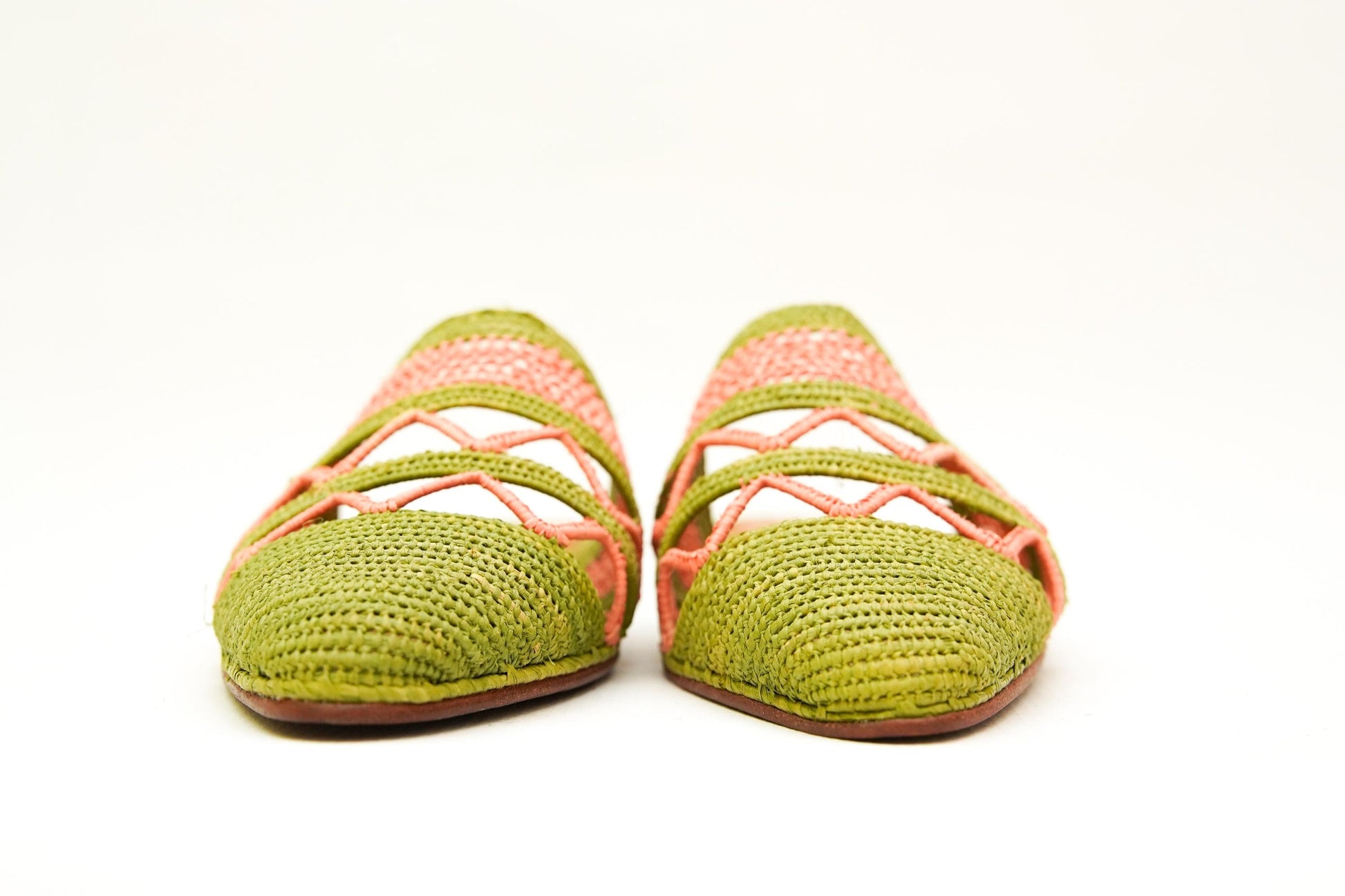 Handmade Raffia Slide Sandals, Comfortable, Lightweight Summer Shoes from Morocco