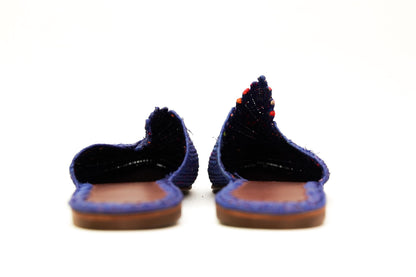 Handmade Raffia Slide Sandals, Comfortable, Lightweight Summer Shoes from Morocco