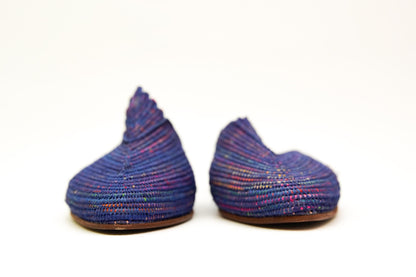 Handmade Raffia Slide Sandals, Comfortable, Lightweight Summer Shoes from Morocco