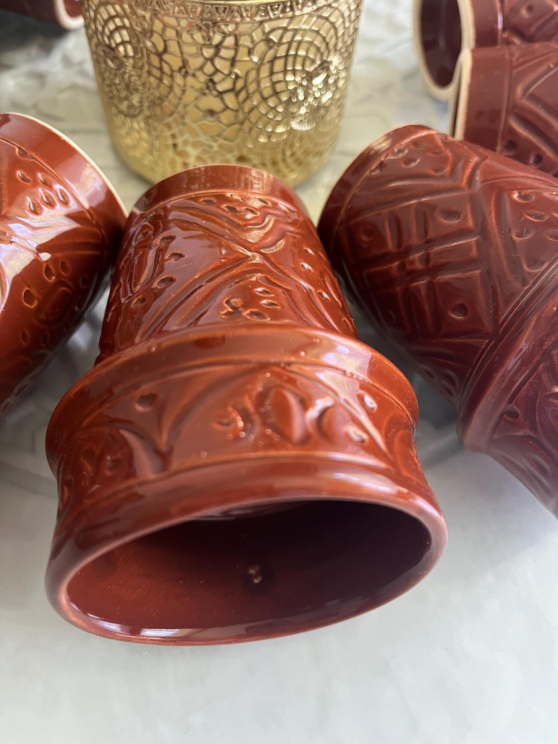 Moroccan Beldi Mug, Handmade, Boho Ceramic Tea Mug from Morocco