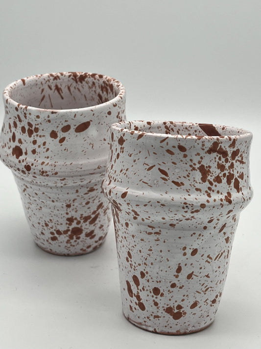 Moroccan Beldi Mug, Handmade, Boho Ceramic Tea Mug from Morocco