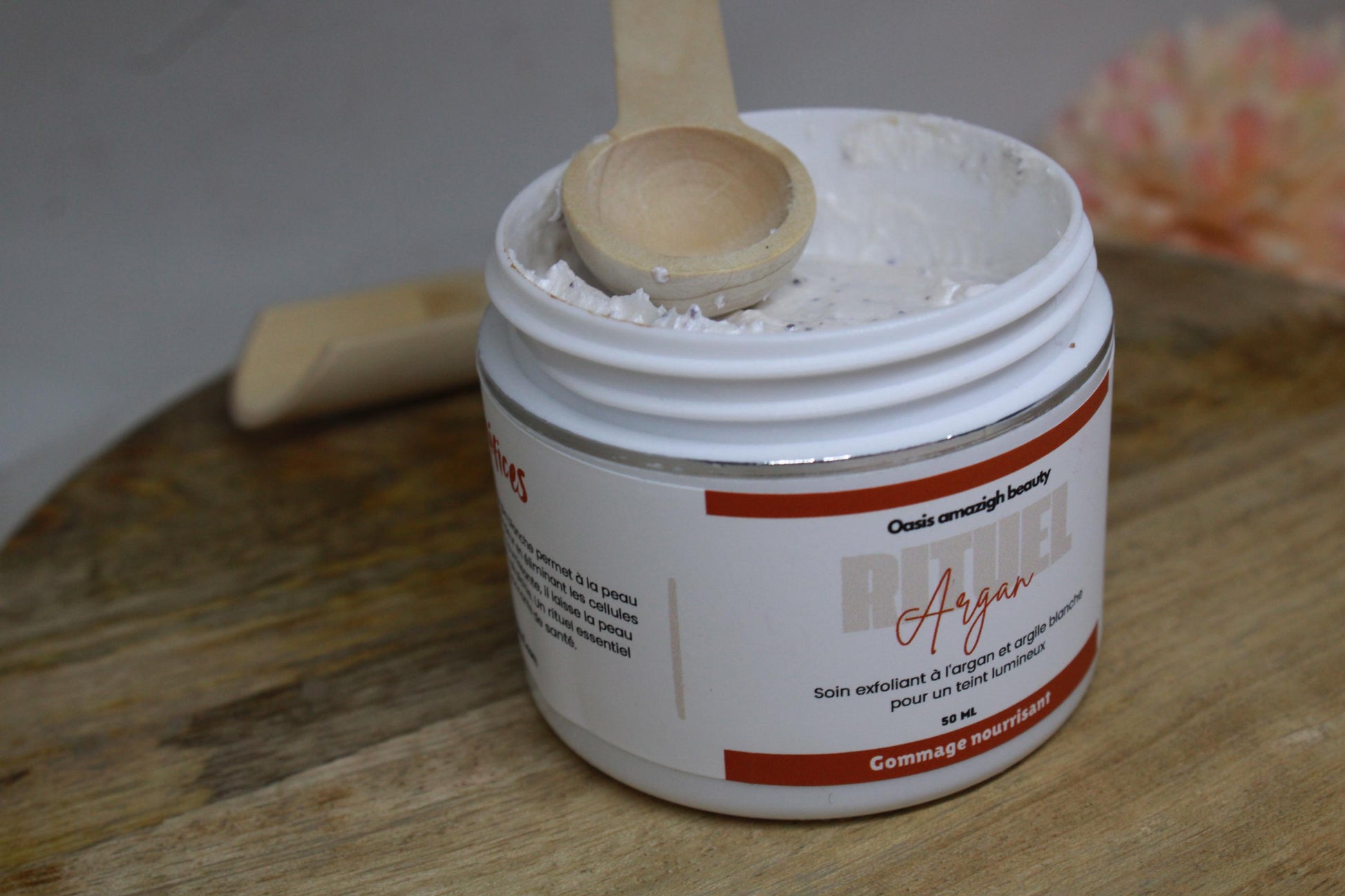 Ritual Box Argan Cream and Organic Scrub. Spa Gift Box for Her, Personal Care Box, Care Kit, Care Gift Box
