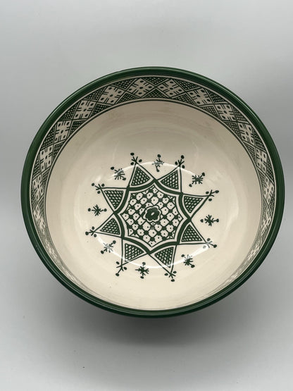 Handmade Handcrafted Moroccan Ceramic Bowls, Beldi