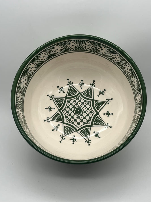 Handmade Handcrafted Moroccan Ceramic Bowls, Beldi