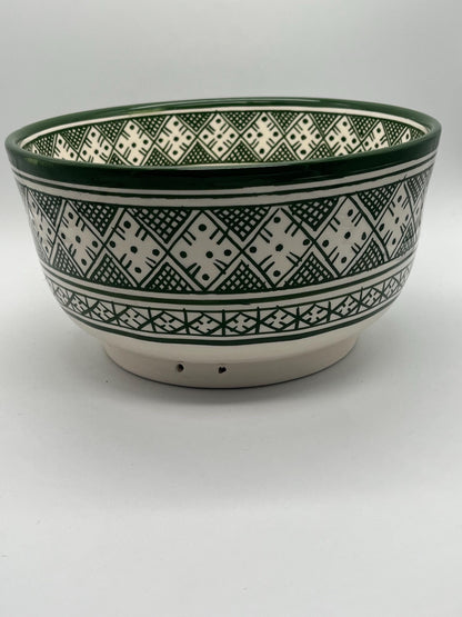 Handmade Handcrafted Moroccan Ceramic Bowls, Beldi